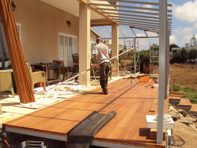 Decking and Pergola Framework 15